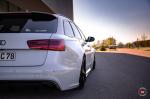Audi RS6 Avant on Vossen Wheels (GNS-1) 2019 года